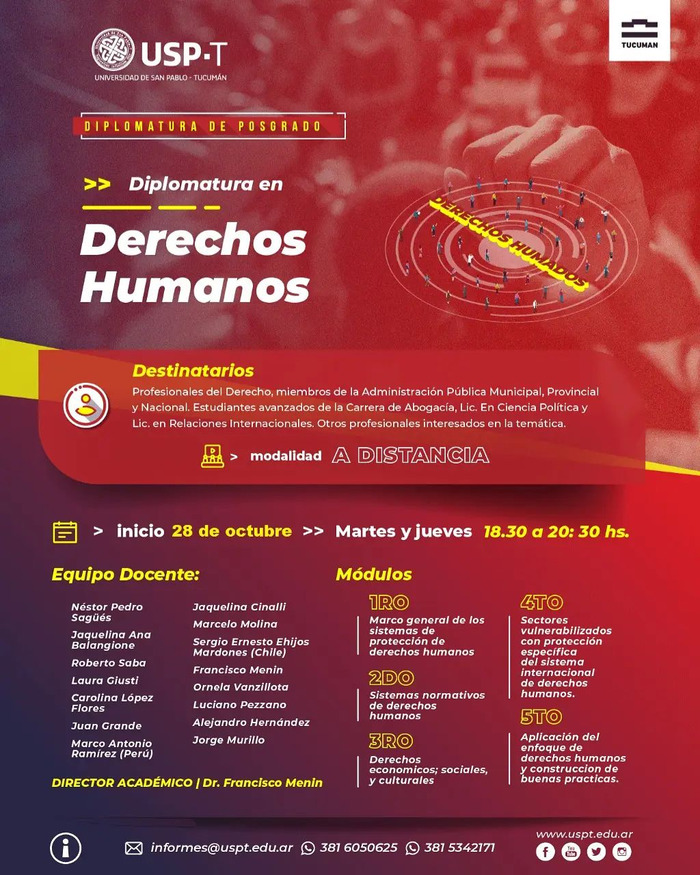 “Diplomado en Derechos Humanos"