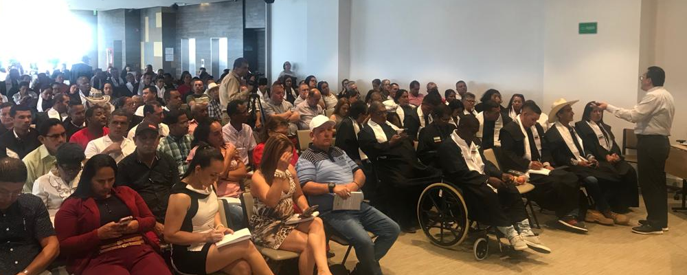 Con éxito se desarrolla Taller Regional de formación para Jueces de Paz en Antioquia
