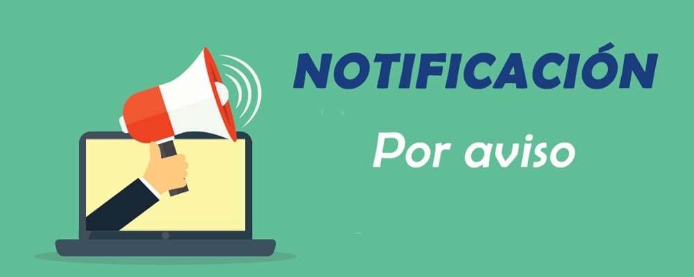 Notificación por Aviso