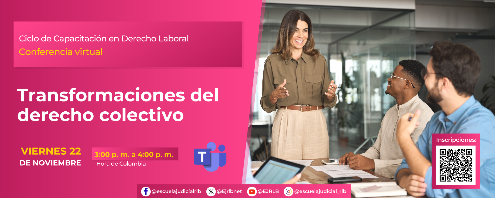 CICLO DE CAPACITACIÓN JUDICIAL EN DERECHO LABORAL