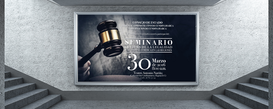 Seminario “Cultura de la Legalidad y Seguridad Jurídica en las Regiones”