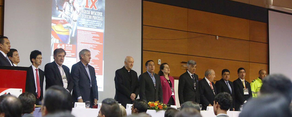Con Éxito se realizó el IX Congreso Boyacense de Derecho Procesal