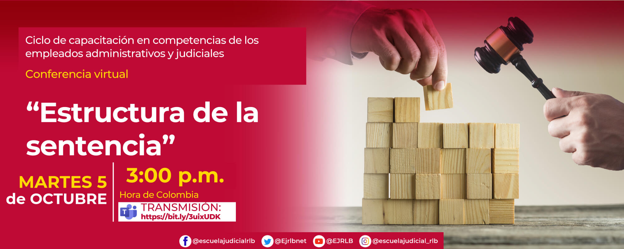 7ª CONFERENCIA VIRTUAL:    “ESTRUCTURA DE LA SENTENCIA” 
