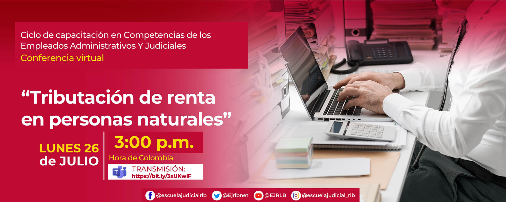 4a Conferencia Virtual: “Tributación Renta de Personas Naturales”.