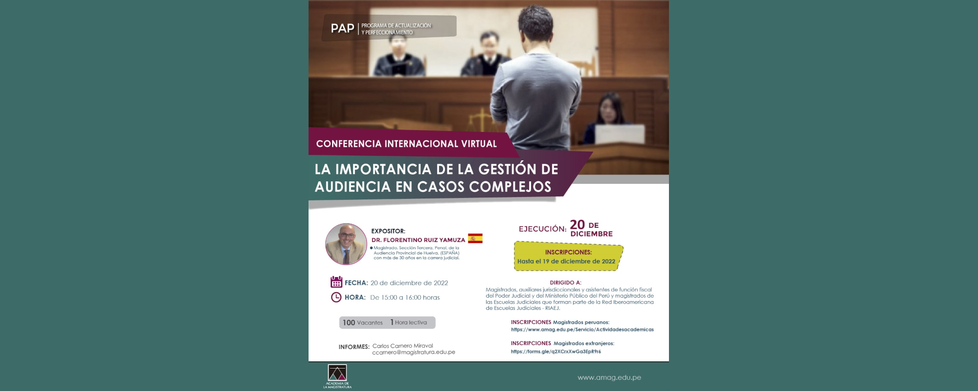 LA IMPORTANCIA DE LA GESTIÓN DE AUDIENCIA EN CASOS COMPLEJOS