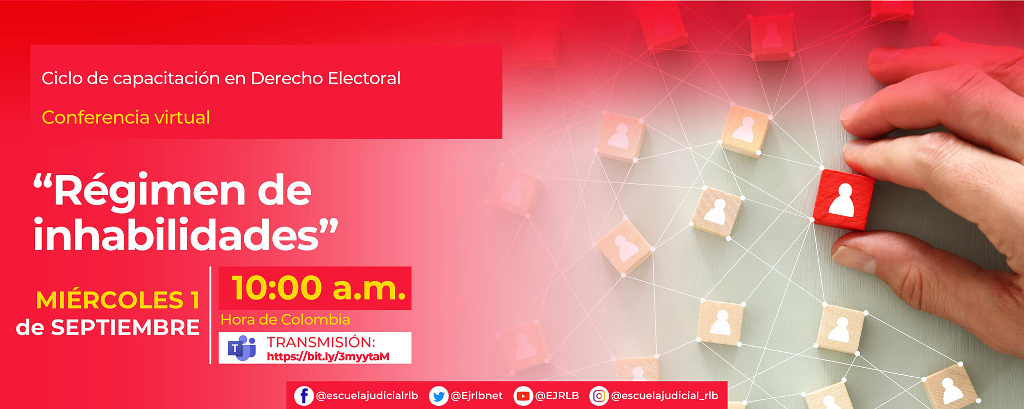 7a Conferencia Virtual: “RÉGIMEN DE INHABILIDADES”.