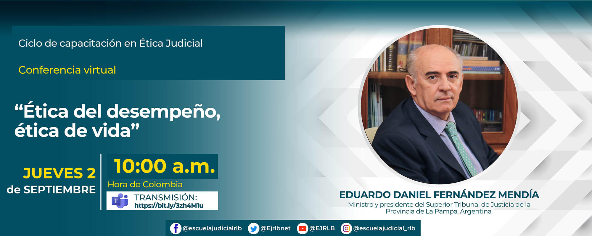 5ª Conferencia Virtual: “Ética del desempeño, ética de vida”