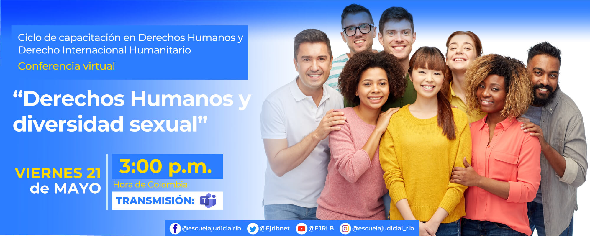 4ª Conferencia Virtual: “Derechos Humanos y Diversidad Sexual”