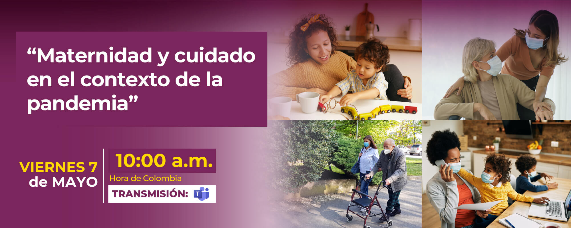 CAPACITACIÓN VIRTUAL:  MATERNIDAD Y CUIDADOS EN EL CONTEXTO DE LA PANDEMIA