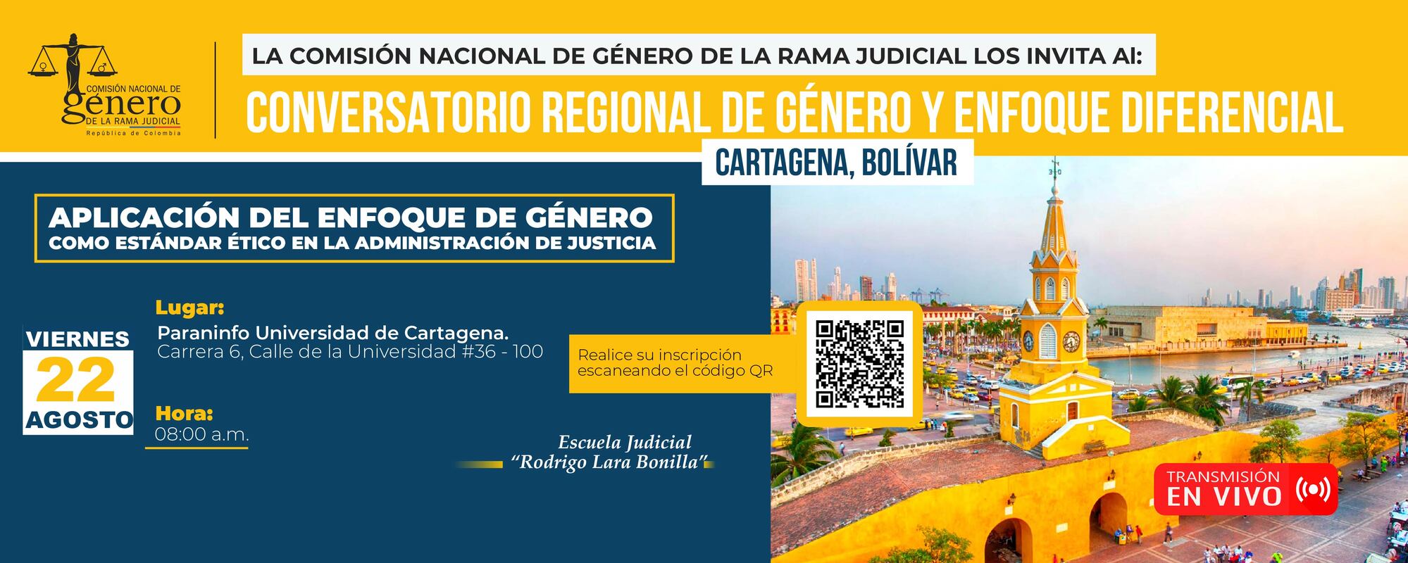 Conversatorio regional de género y enfoque diferencial en Cartagena 