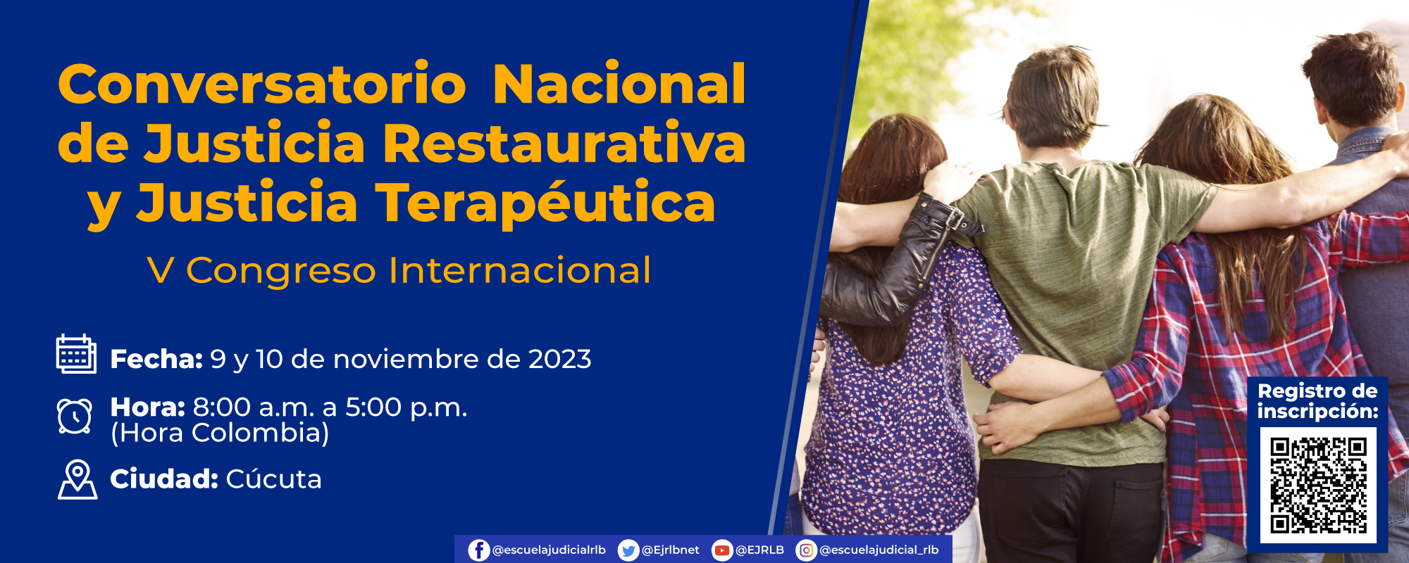 CONVERSATORIO NACIONAL DE JUSTICIA RESTAURATIVA, JUSTICIA TERAPÉUTICA Y MASC. 