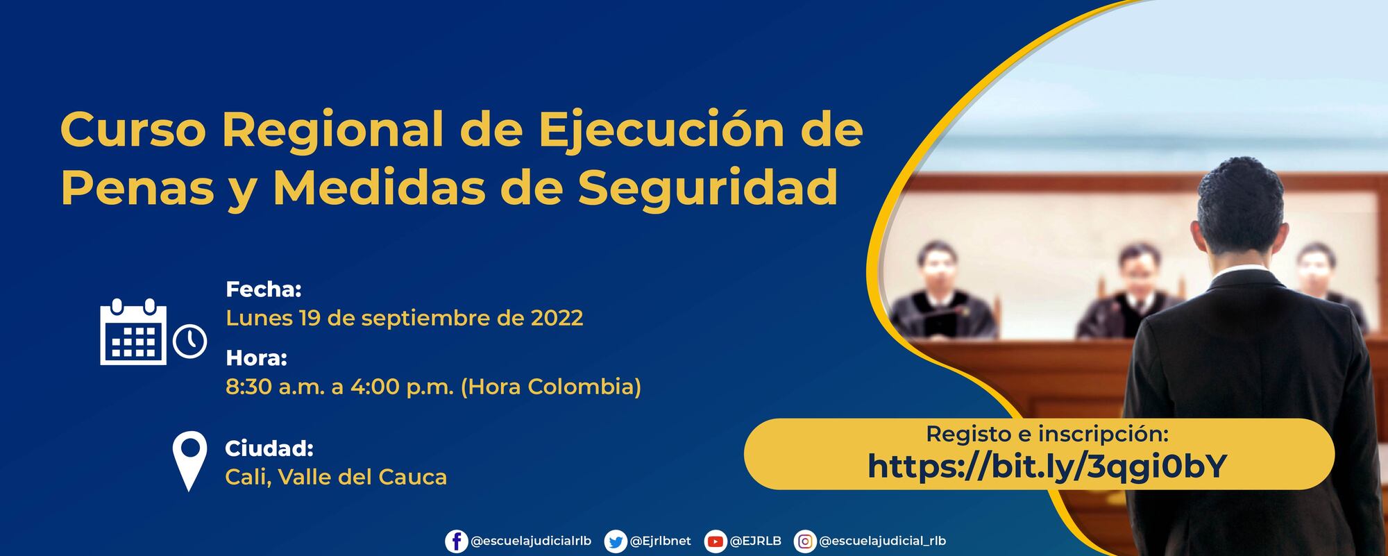 CURSO REGIONAL DE EJECUCIÓN DE PENAS Y MEDIDAS DE SEGURIDAD