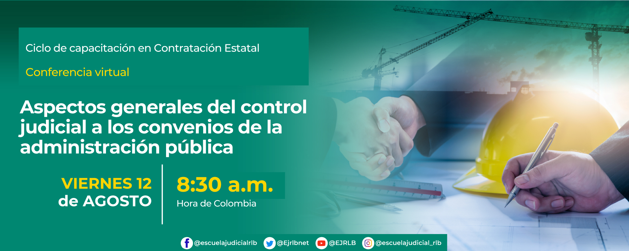Aspectos generales del control judicial a los convenios de la administración pública