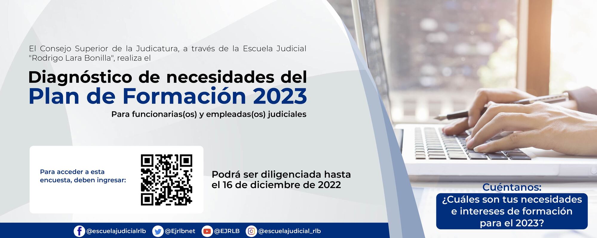 Compártanos sus necesidades de formación