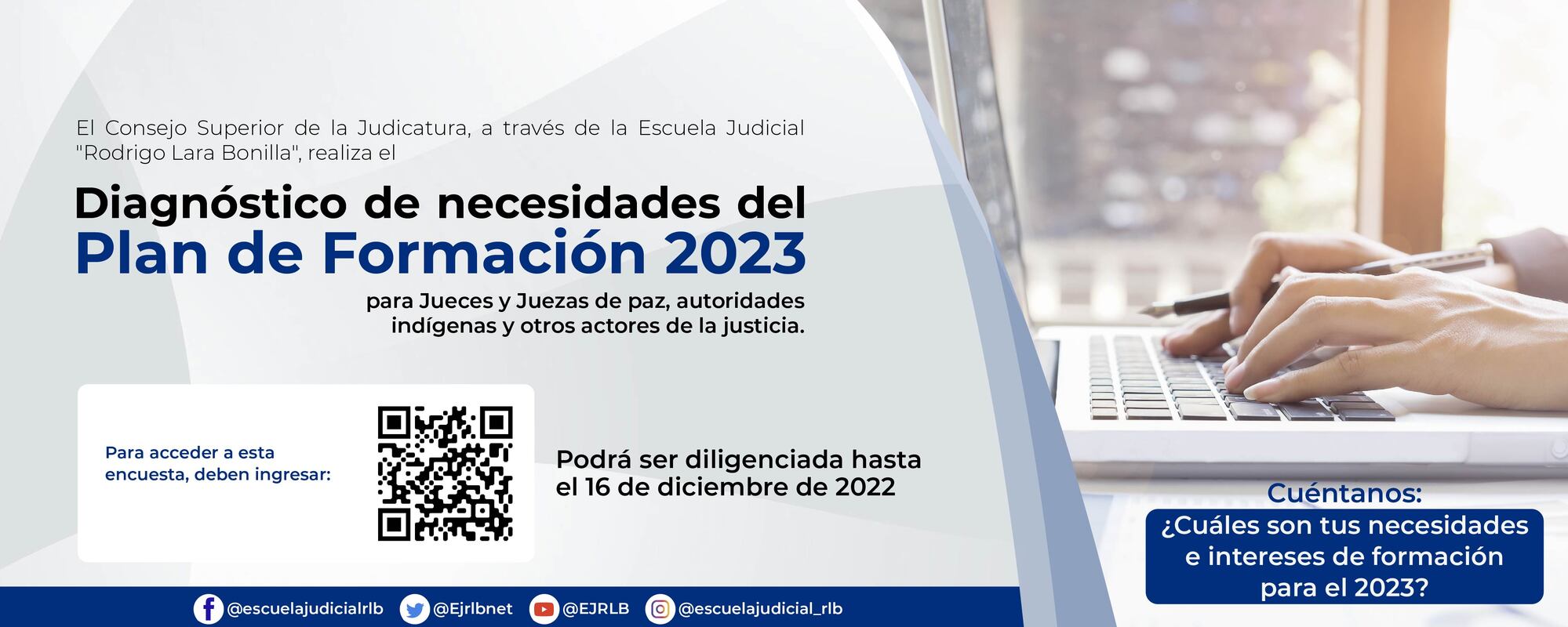 Compártanos sus necesidades de formación