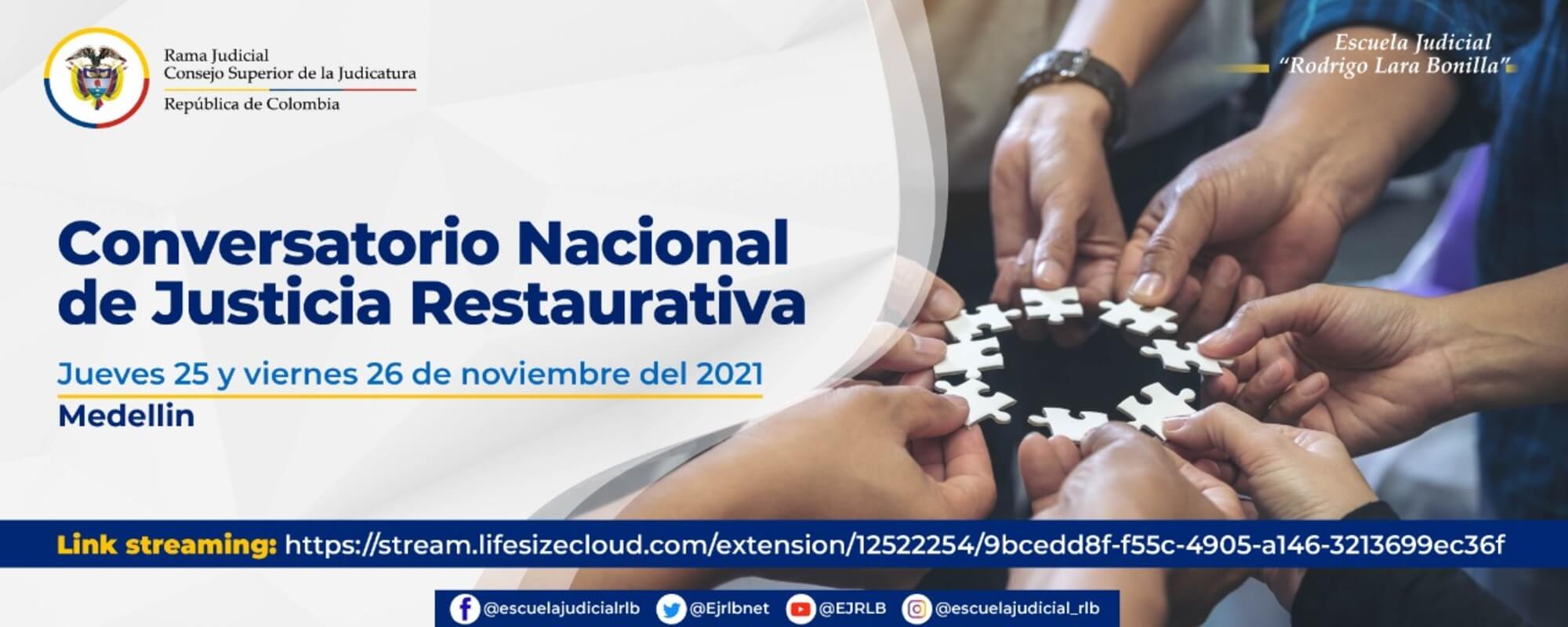 CONVERSATORIO NACIONAL DE JUSTICIA RESTAURATIVA 