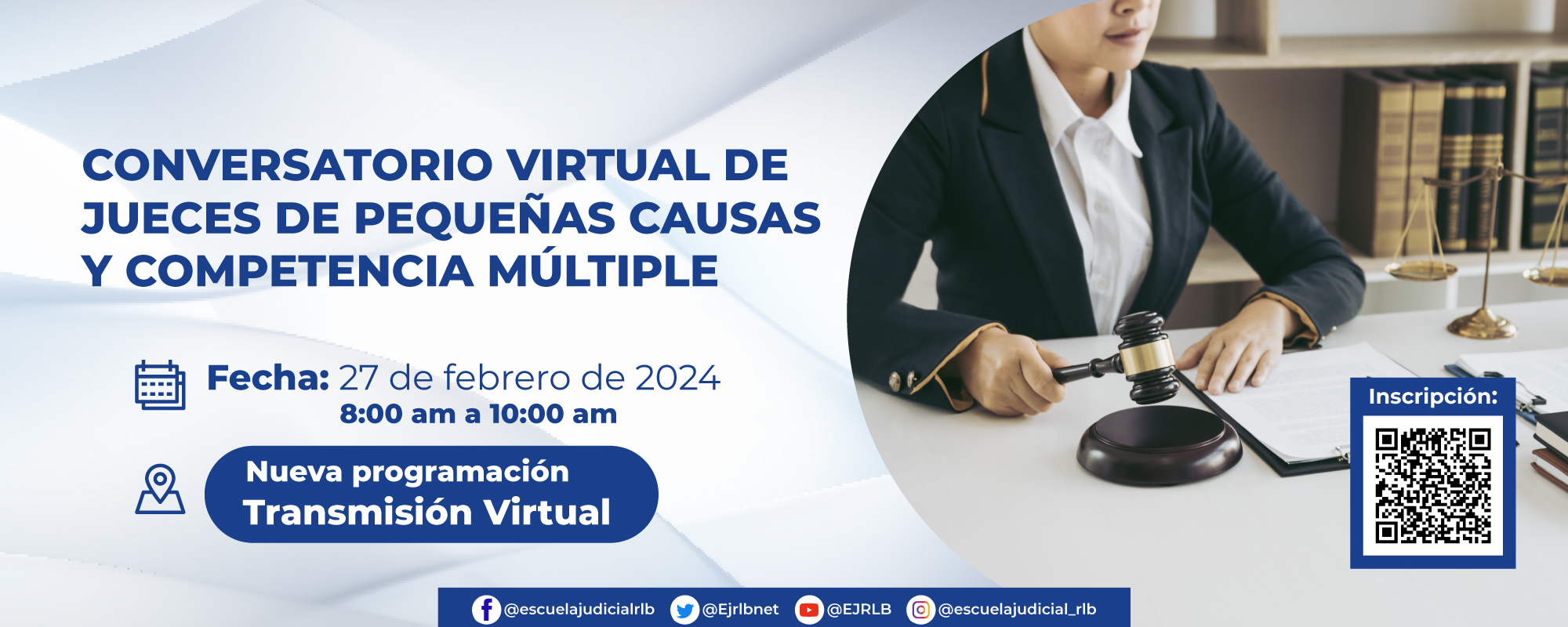 CONVERSATORIO VIRTUAL DE JUECES DE PEQUEÑAS CAUSAS Y COMPETENCIA MÚLTIPLE