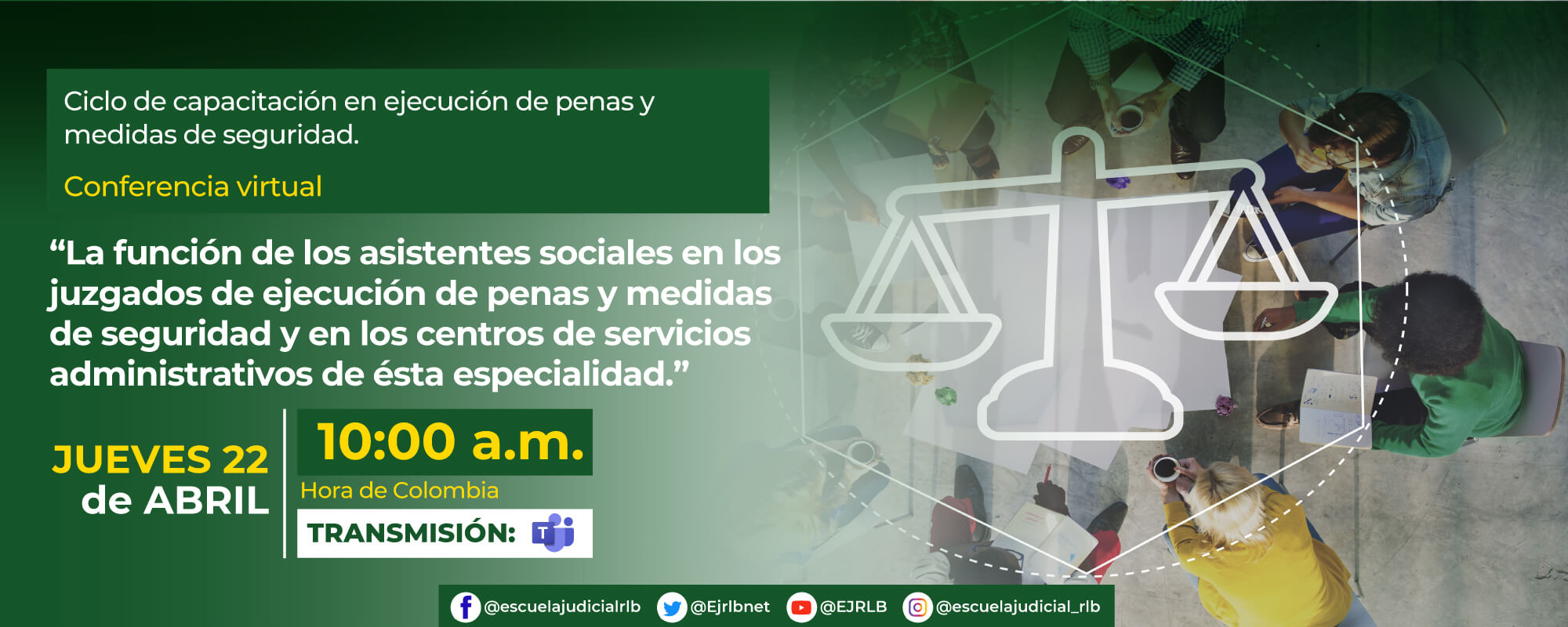 La función de los Asistentes Sociales en los juzgados y centro de servicios de ejecución de penas y medidas de seguridad