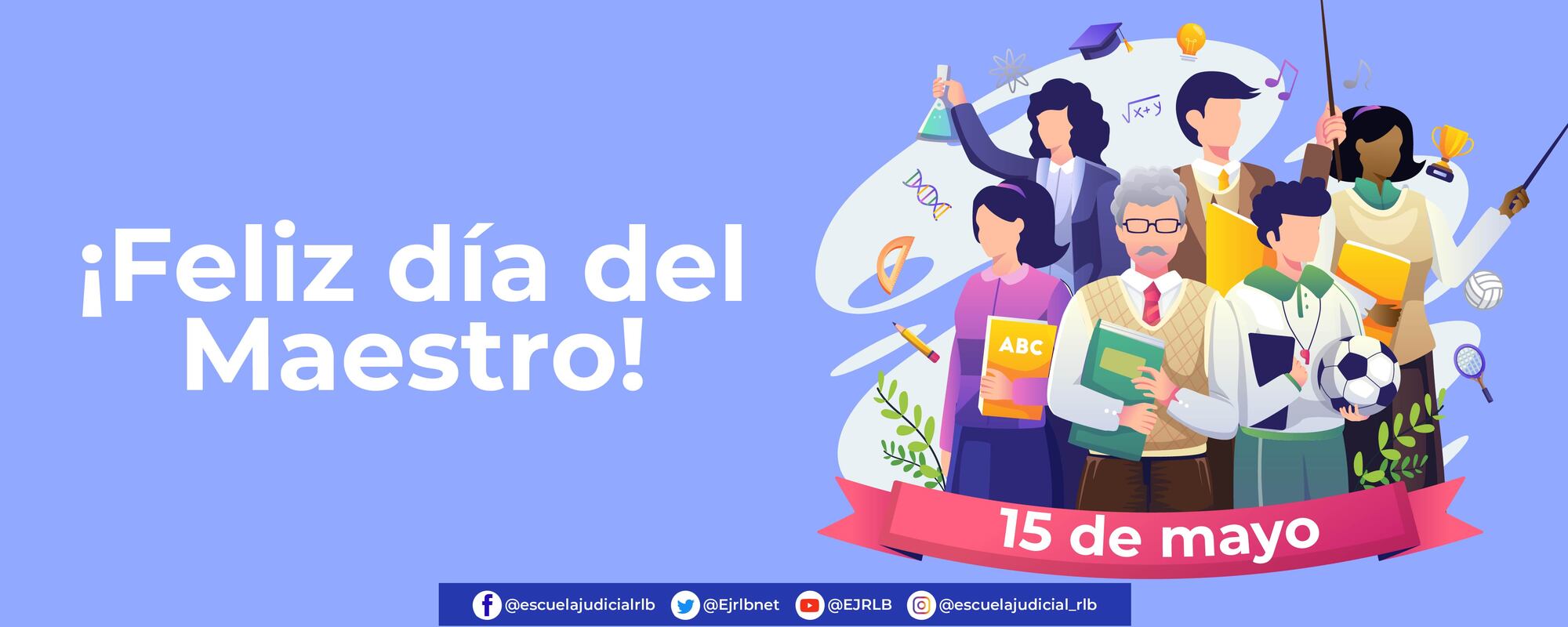 ¡Feliz día del Maestro!