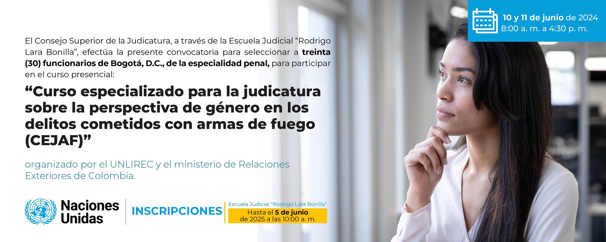 ESPECIALIZADO PARA LA JUDICATURA SOBRE LA PERSPECTIVA DE GÉNERO EN LOS DELITOS COMETIDOS CON ARMAS DE FUEGO (CEJAF)