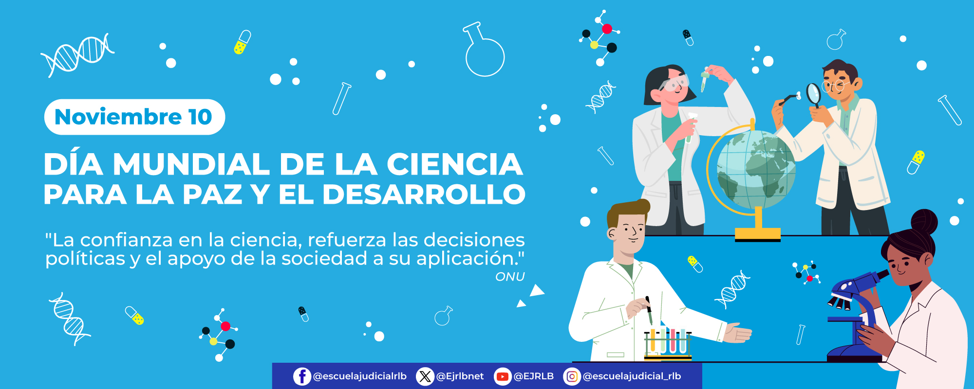 Día Mundial de la Ciencia para la Paz y el Desarrollo