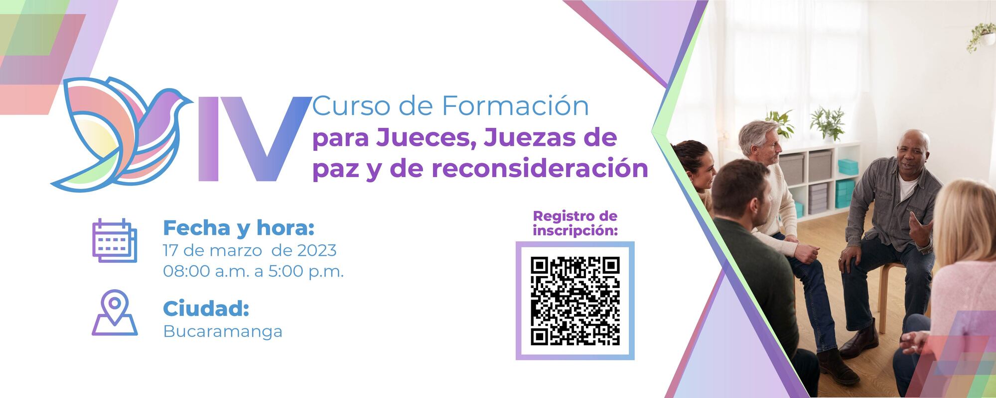 CURSO DE FORMACION PARA JUECES DE PAZ Y DE RECONSIDERACION