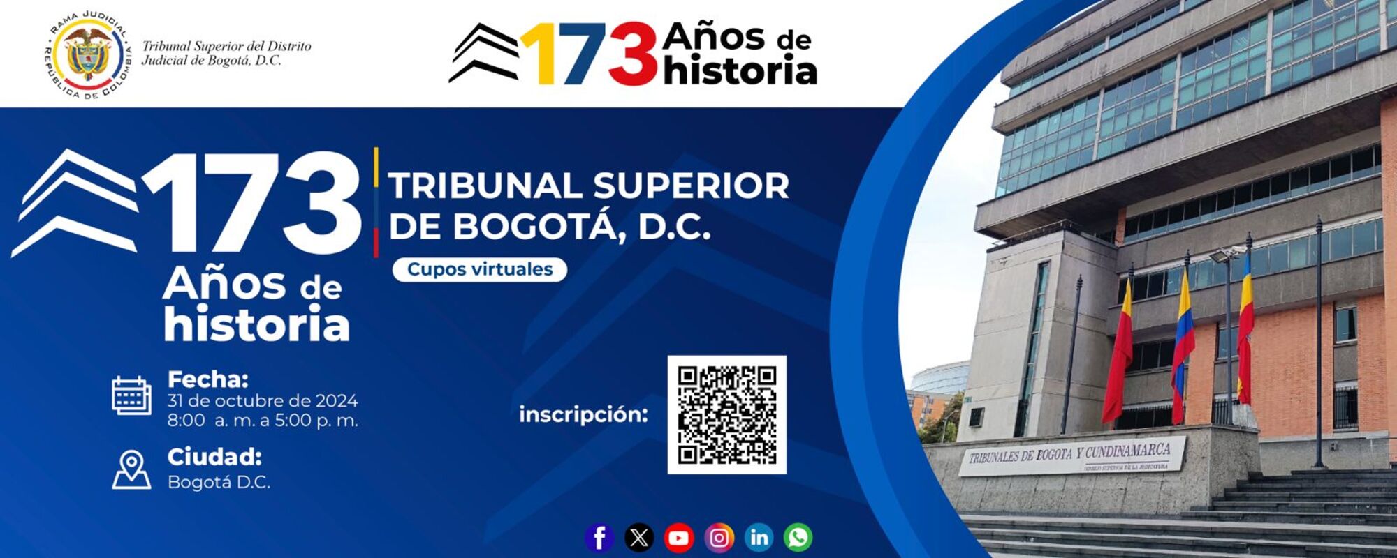 173 Años de historia – Tribunal Superior de Bogotá