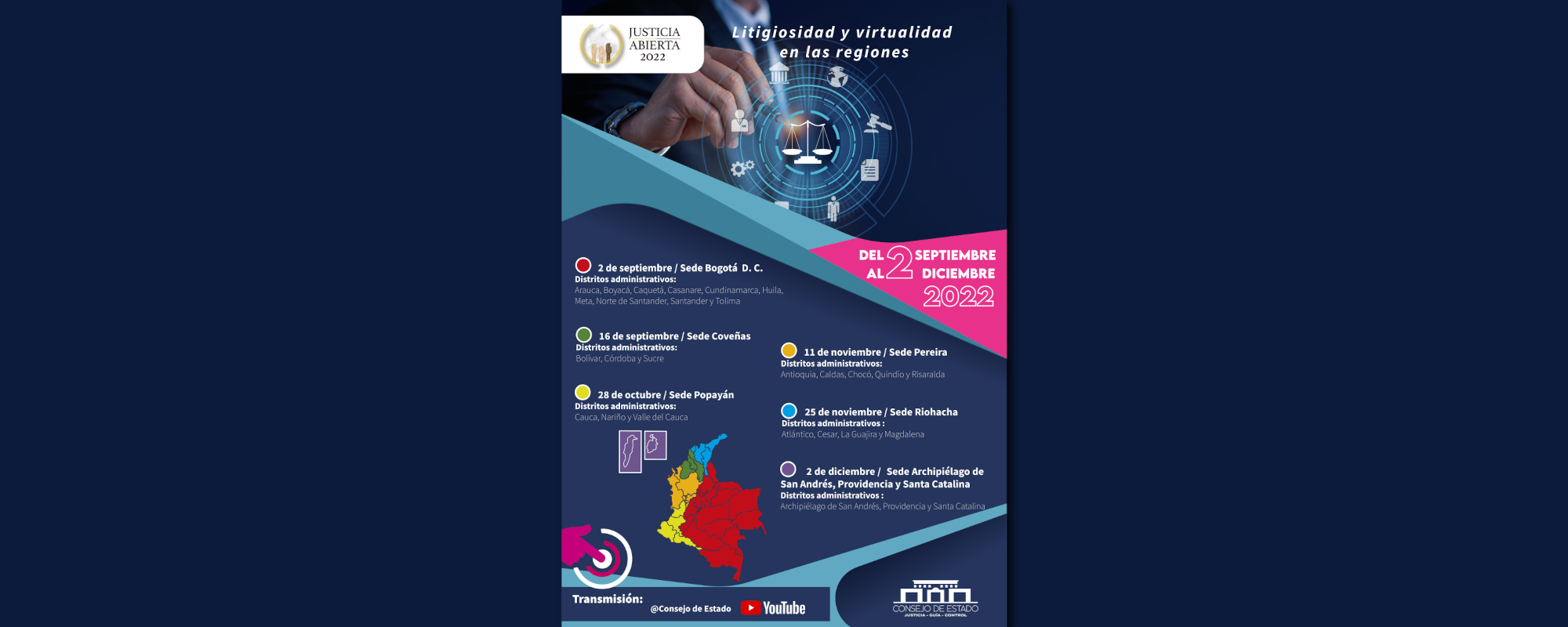 LITIGIOSIDAD Y VIRTUALIDAD EN LAS REGIONES