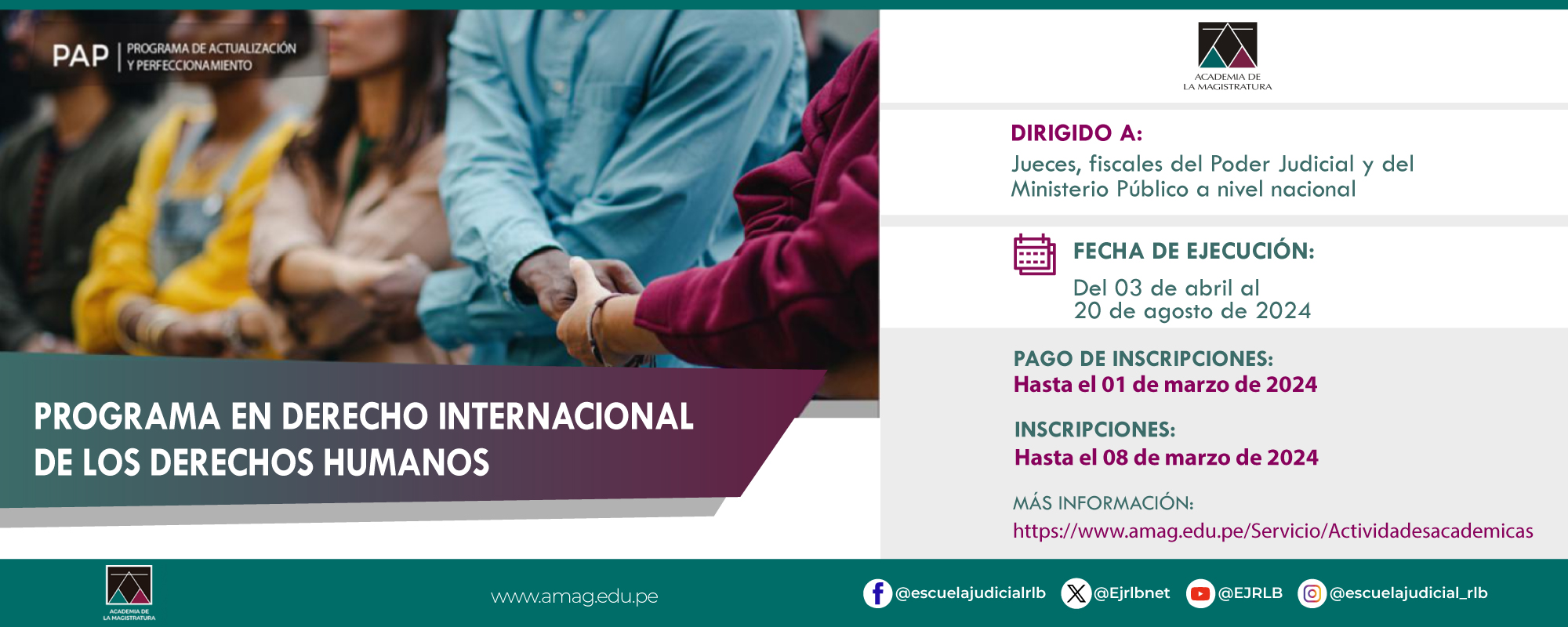 PROGRAMA EN DERECHO INTERNACIONAL DE LOS DERECHOS HUMANOS