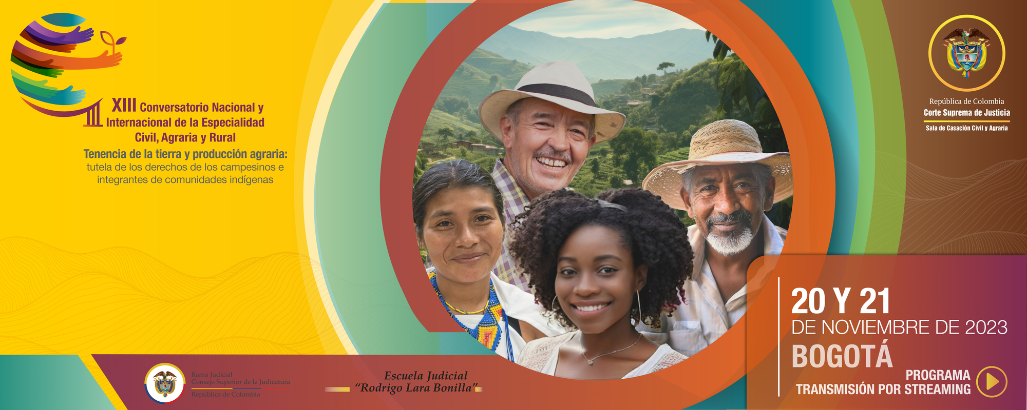 XIII Conversatorio Nacional y III Internacional de la   Especialidad Civil, Agraria y Rural 