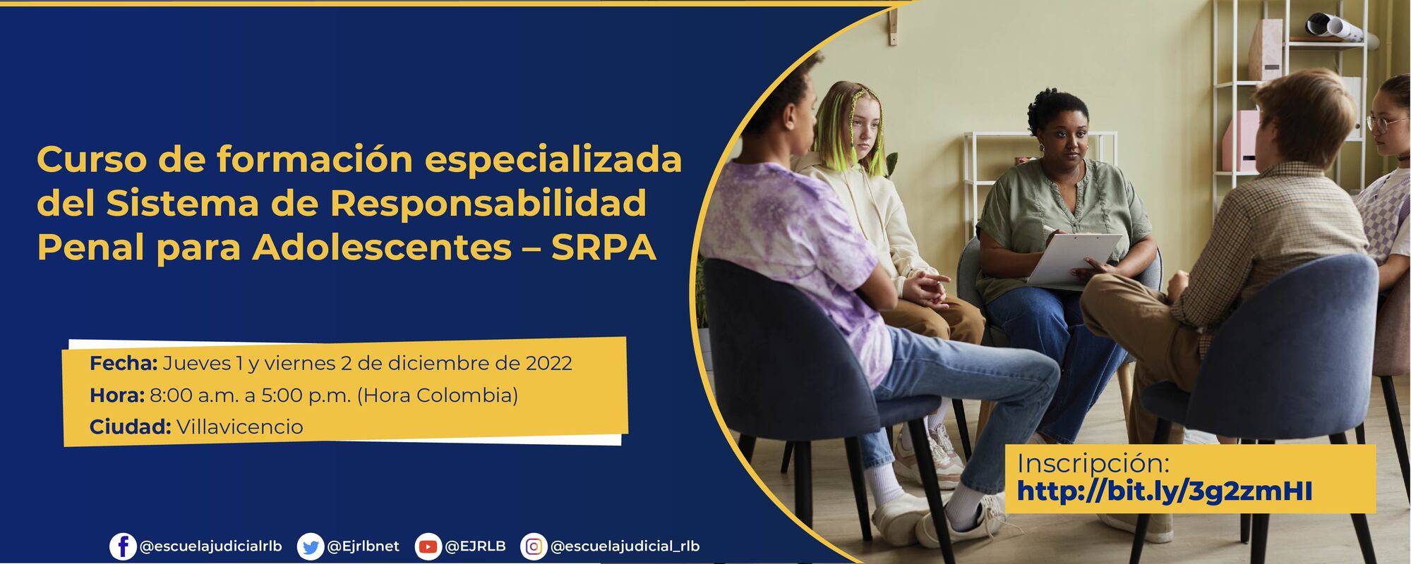 CURSO DE FORMACION ESPECIALIZADA DEL SISTEMA DE RESPONSABILIDAD PENAL PARA ADOLESCENTES