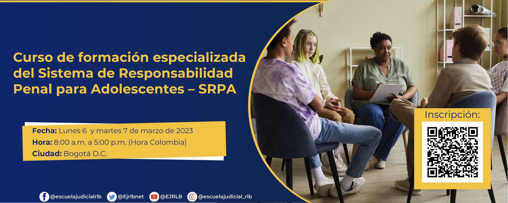 CURSO DE FORMACION ESPECIALIZADO DEL SISTEMA DE RESPONSABILIDAD PENAL PARA ADOLESCENTES 
