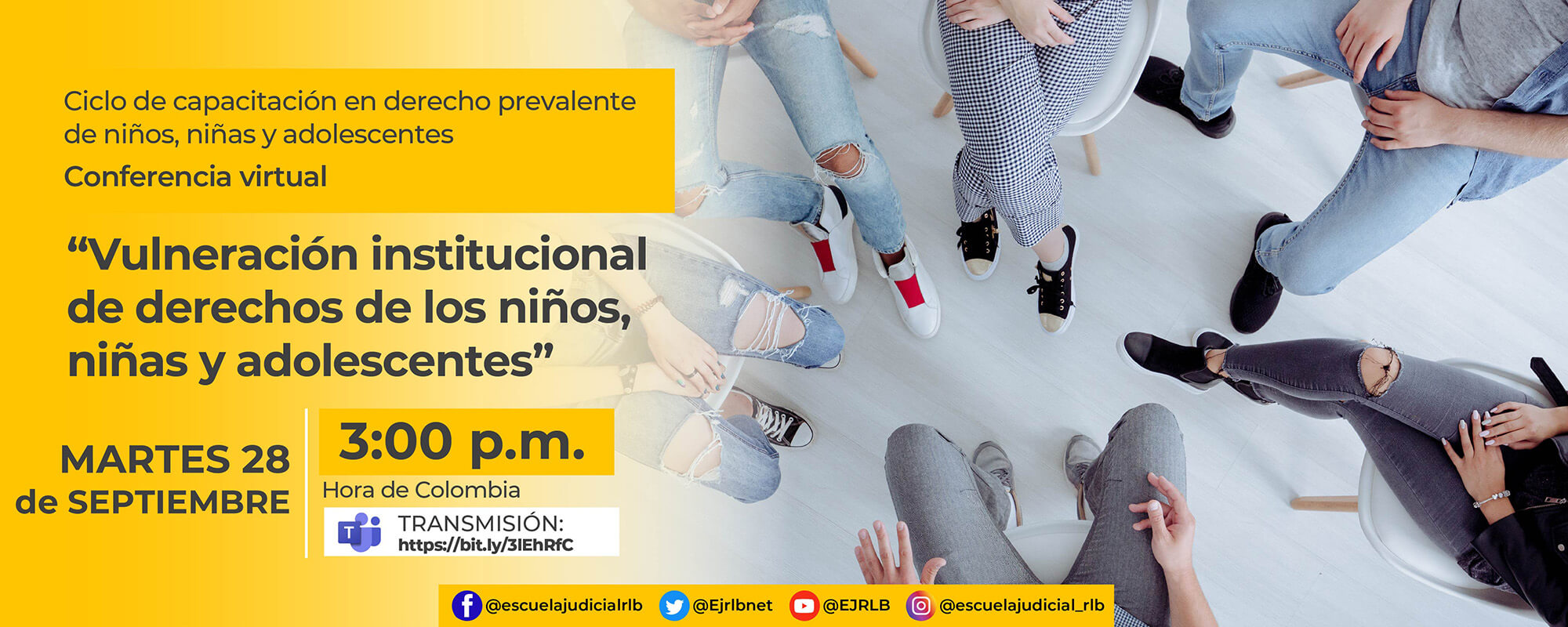 2ª Conferencia Virtual: “VULNERACIÓN INSTITUCIONAL DE DERECHOS DE LOS NIÑOS, NIÑAS Y ADOLESCENTES”.