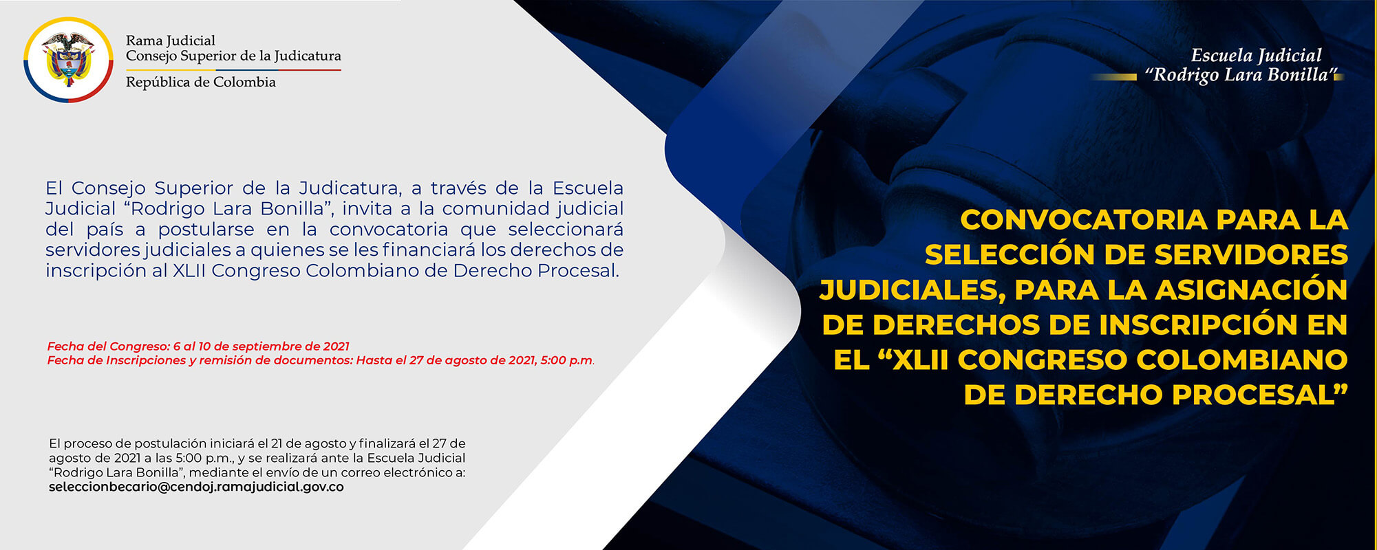 XLII Congreso Colombiano de Derecho Procesal.