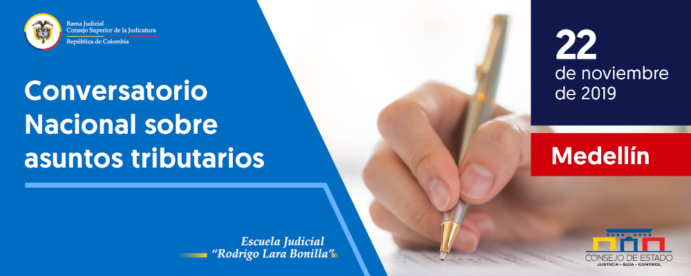 Transmisión Vía Streaming-Conversatorio Nacional sobre Asuntos Tributarios Medellín, 22 de noviembre de 2019