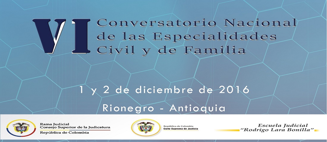 Rionegro, VI Conversatorio Nacional, Civil, Familia