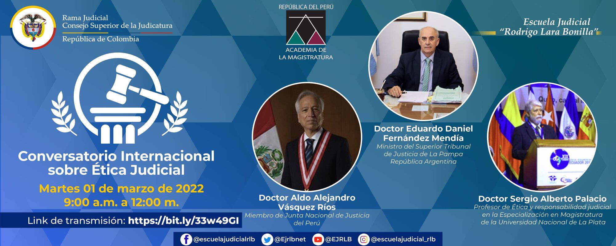 "CONVERSATORIO INTERNACIONAL SOBRE ÉTICA JUDICIAL"