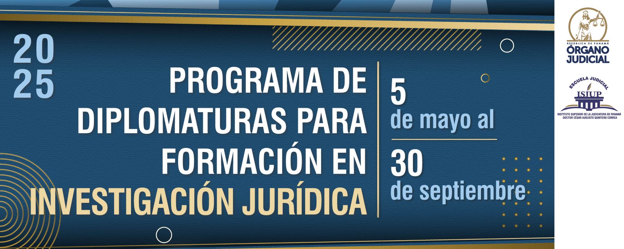 Invitación a participar en el “Programa de Diplomaturas para la Formación en Investigación Jurídica”    