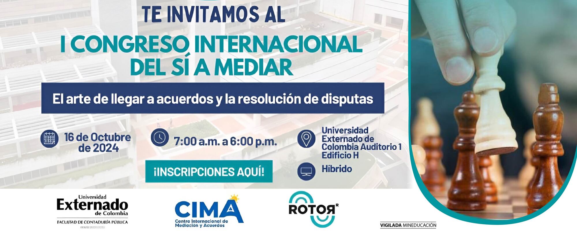 I CONGRESO INTERNACIONAL DEL SÍ A MEDIAR   El arte de llegar a acuerdos y la resolución de disputas