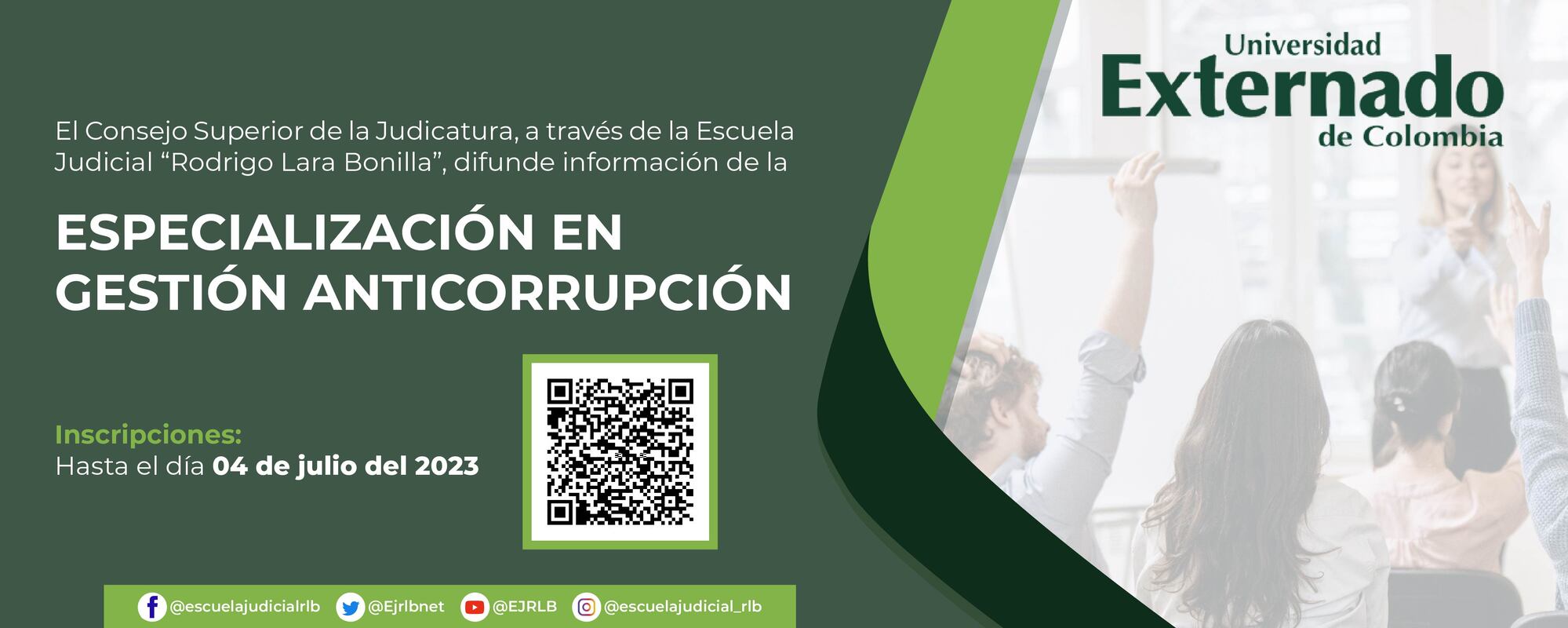 ESPECIALIZACIÓN EN GESTIÓN ANTICORRUPCIÓN