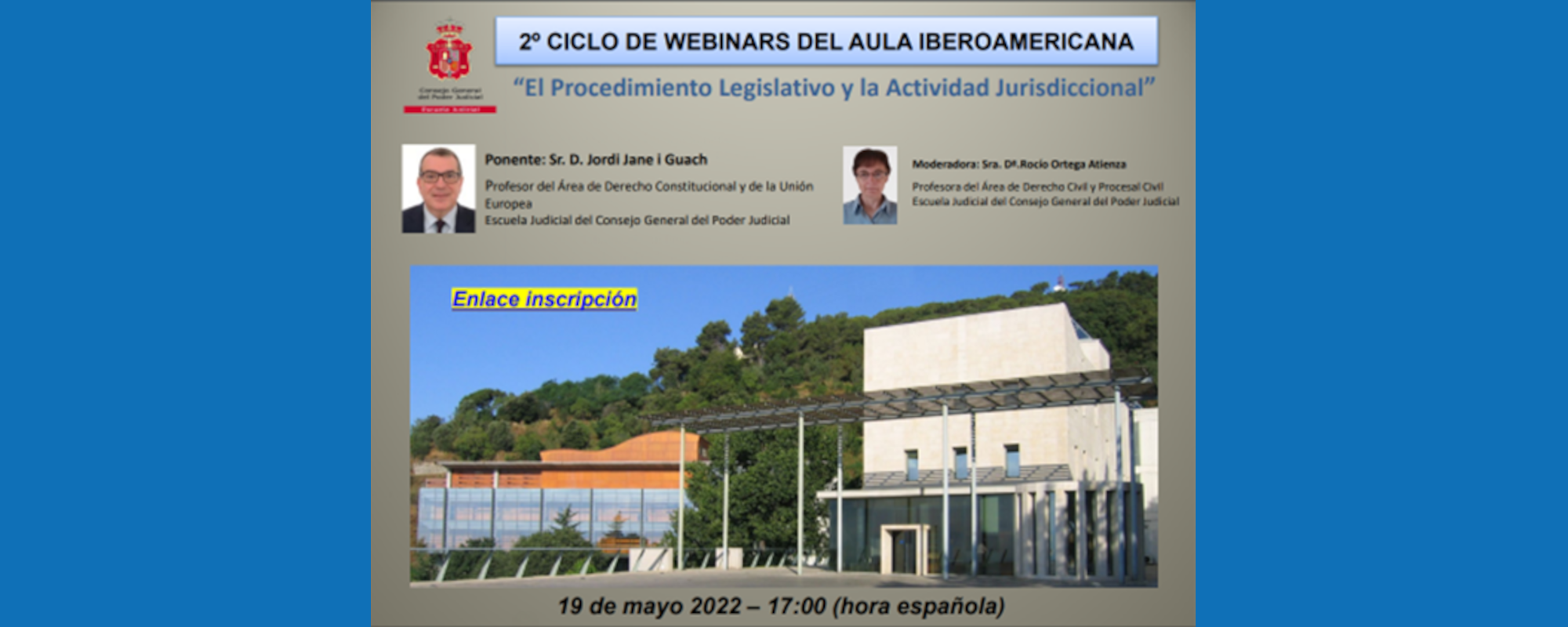 EL PROCEDIMIENTO LEGISLATIVO Y LA ACTIVIDAD JURISDICCIONAL