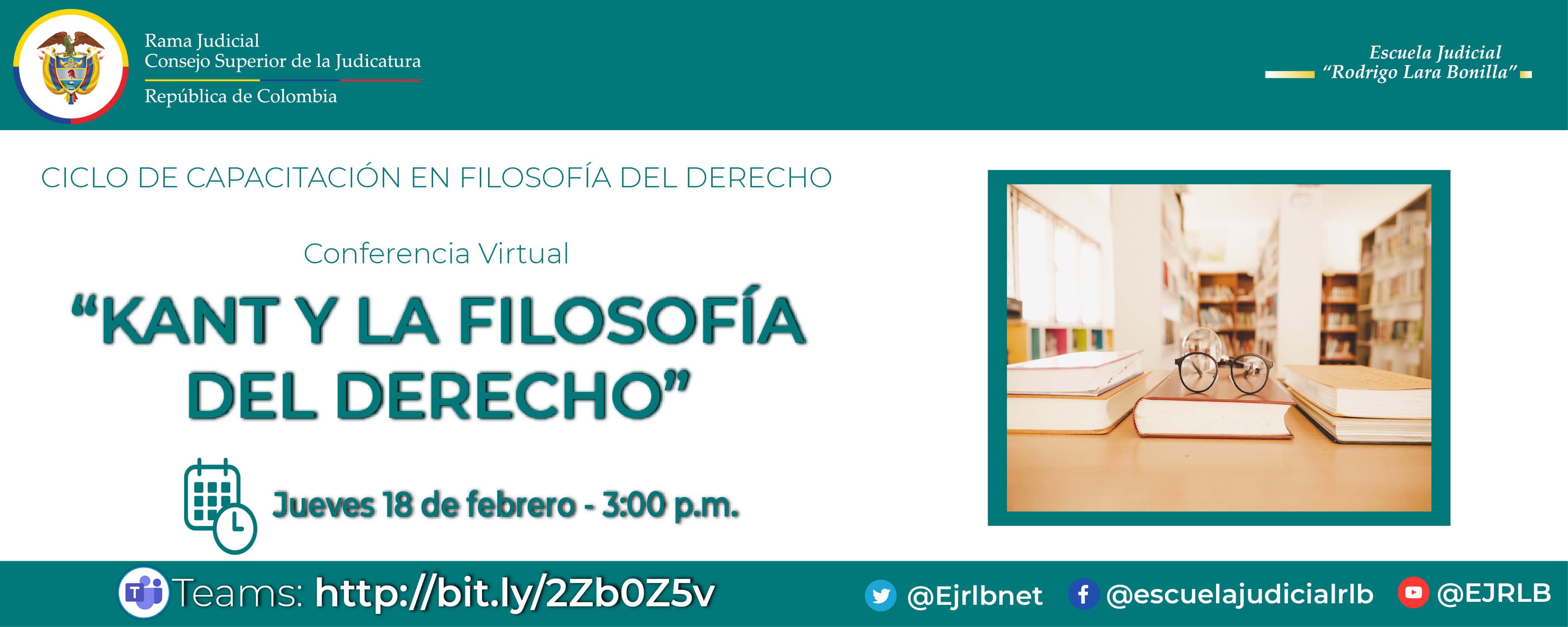 PRIMER CICLO DE CAPACITACIONES EN FILOSOFÍA DEL DERECHO 6ta CONFERENCIA VIRTUAL “KANT Y LA FILOSOFÍA DEL DERECHO”