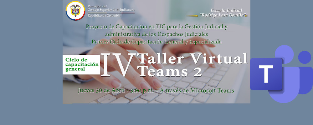 IV TALLER VIRTUAL : MS TEAMS 2