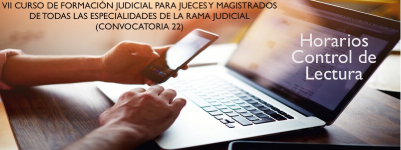 VIII Curso, horario, mesa