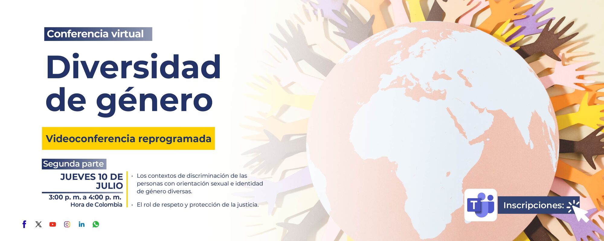 SUBPROGRAMA DE FORMACIÓN ENFOQUE DIFERENCIAL, INTERSECCIONAL Y DE GÉNERO