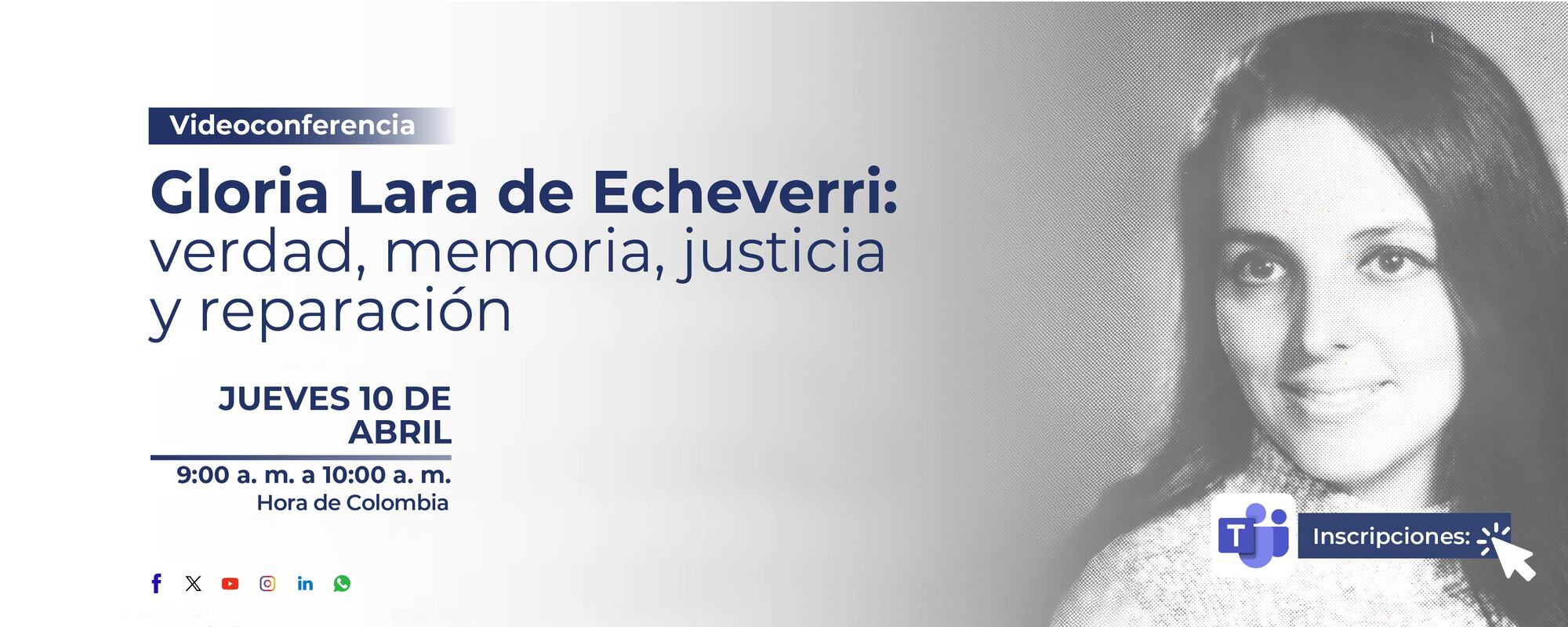 Gloria Lara de Echeverri: Verdad, Memoria, Justicia y Reparación