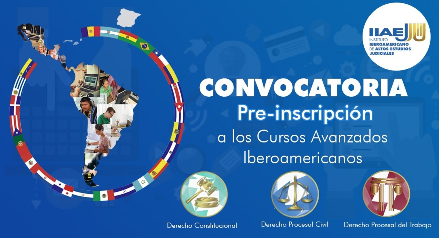 PRE INSCRIPCIÓN A LOS CURSOS AVANZADOS IBEROAMERICANOS.