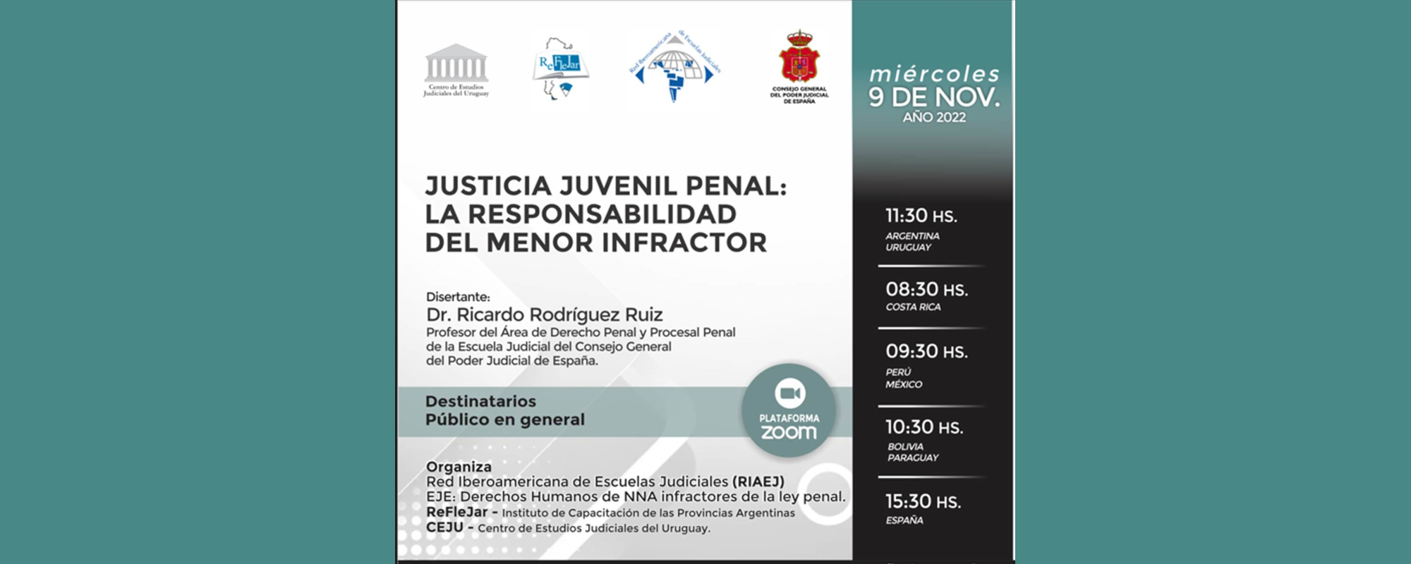 JUSTICIA JUVENIL PENAL: LA RESPONSABILIDAD DEL MENOR INFRACTOR
