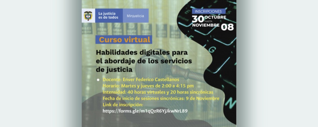 “Habilidades Digitales Para El Abordaje De Los Servicios De Justicia"