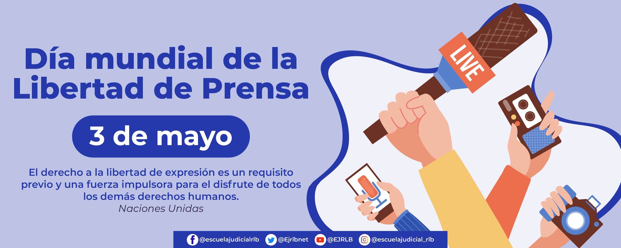 Día Mundial de la Libertad de Prensa